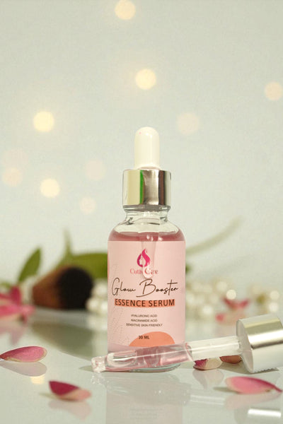 Glow Booster Essence Serum - Sensitive Skin Friendly with Hyaluronic Acid & Niacinamide (30ml)